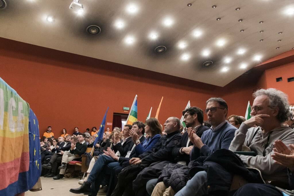 Elly Schlein a Bergamo al congresso "L'Europa che vogliamo" del PD