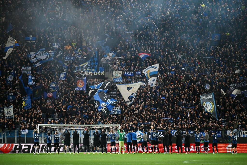 Atalanta-Liverpool curva