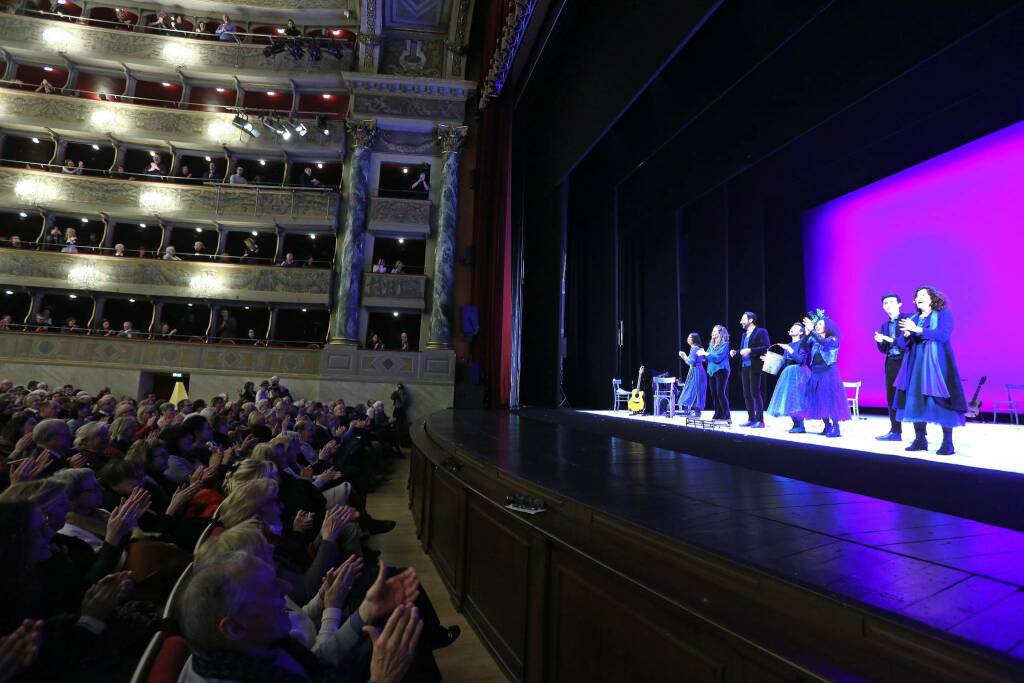 Prosa al Teatro Donizetti: 52.672 spettatori, il 18% in più