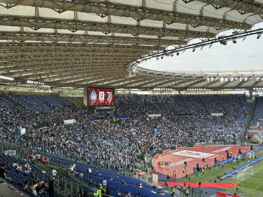 Finale di Coppa Italia, i bergamaschi allo stadio Olimpico