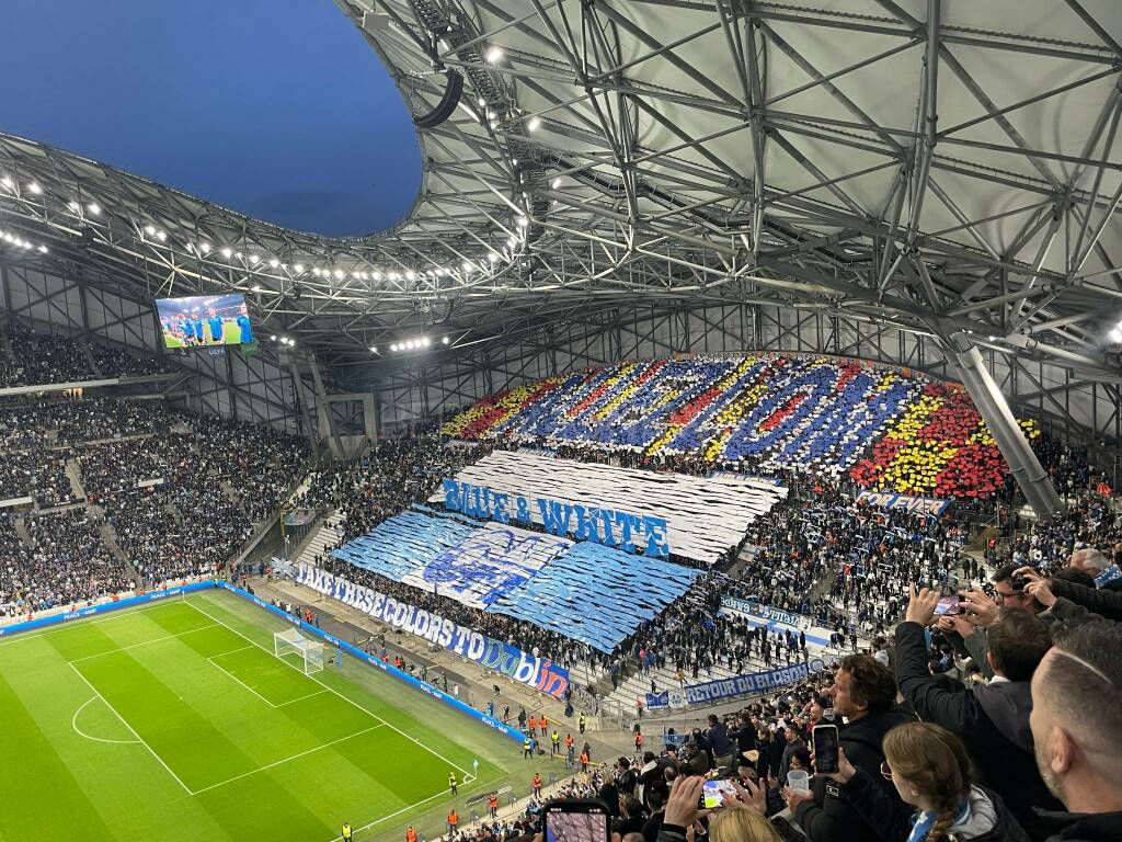 Marsiglia-Atalanta, le foto della partita del Vélodrome