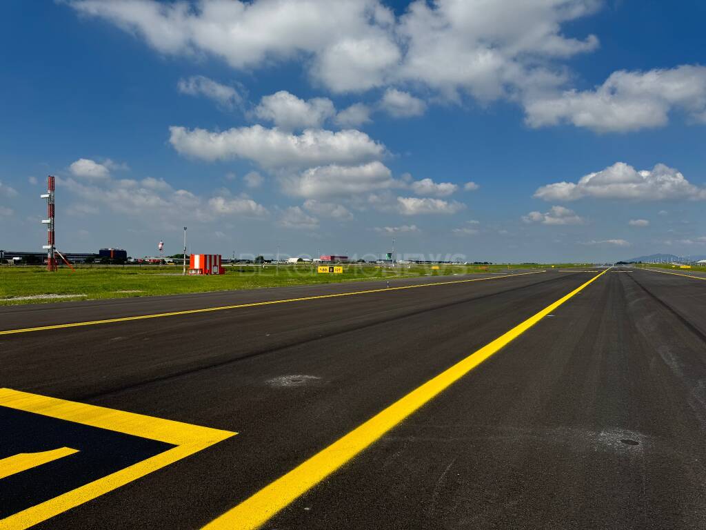 Inaugurata la nuova taxiway dell’aeroporto di Orio: meno emissioni con decolli e atterraggi più efficienti