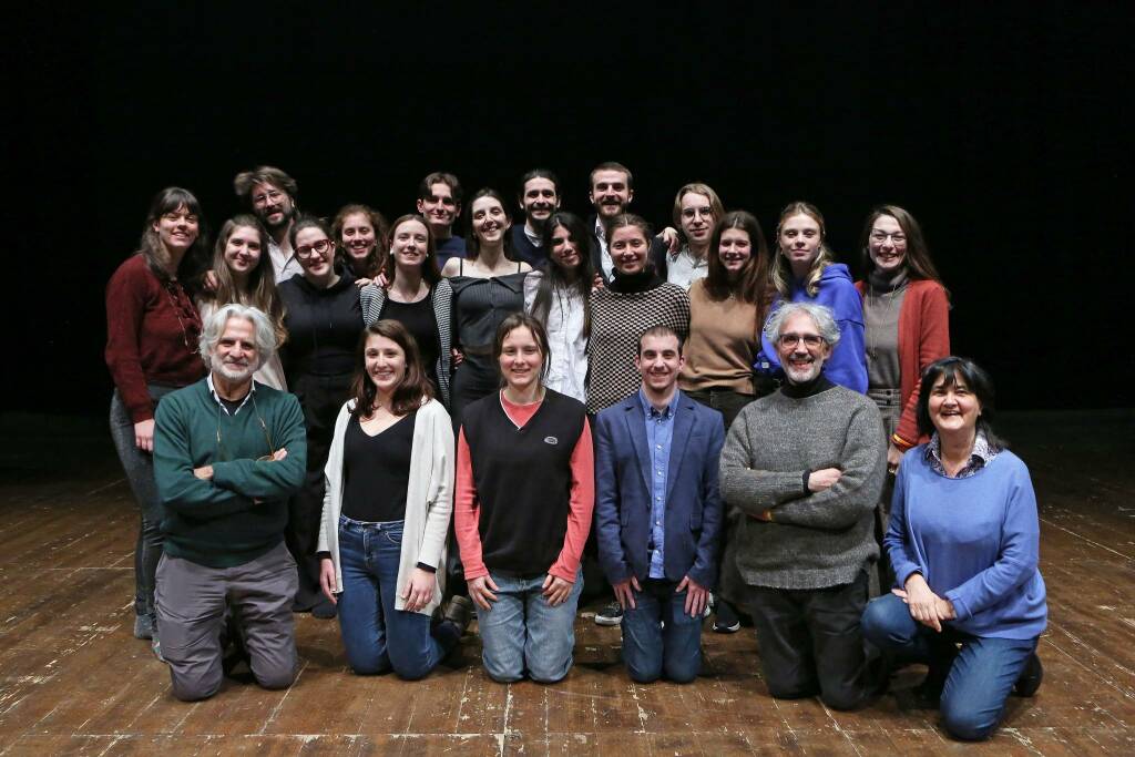 Cesar Brie - Fabio Comana - MG Panigada e i ragazzi di Progetto Young © Rossetti – Fondazione Teatro Donizetti