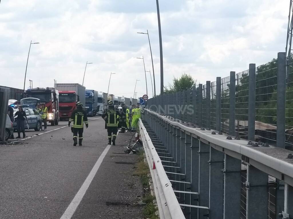 incidente mortale Zanica