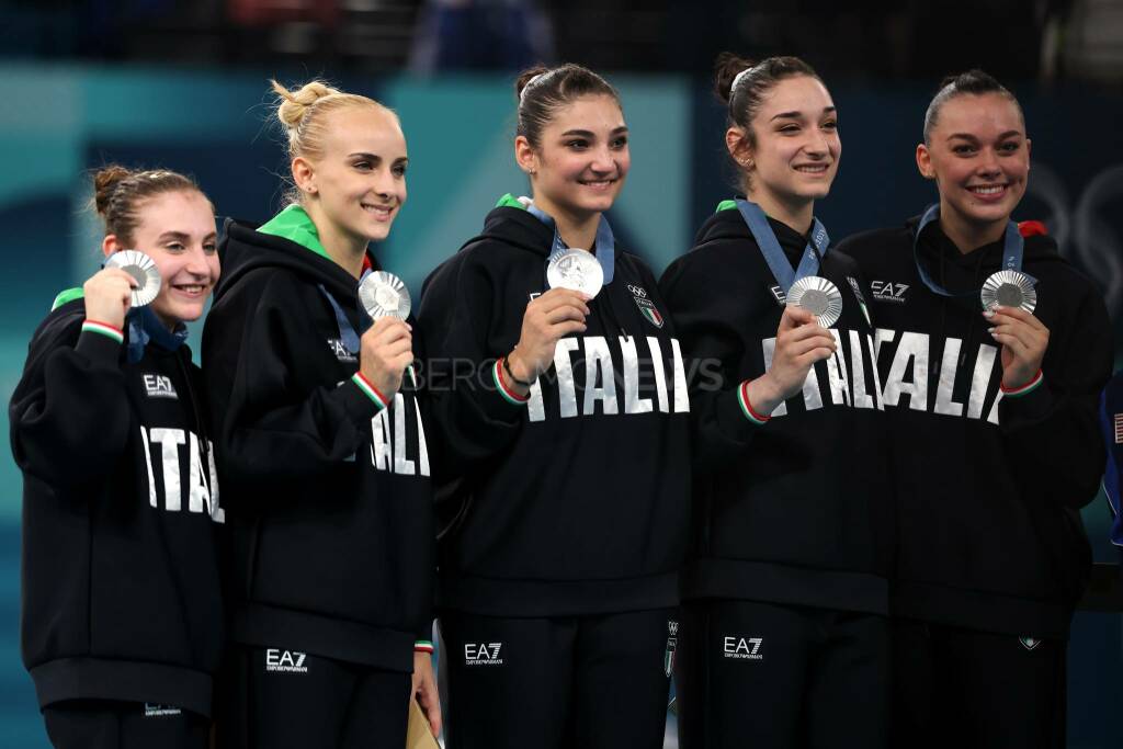 Giorgia Villa Argento ginnastica a squadra