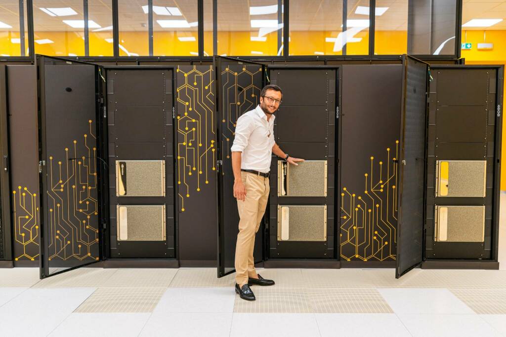 Il supercomputer per l'intelligenza artificiale generativa a Ponte San Pietro