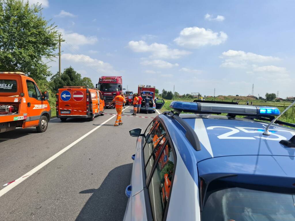 Incidente mortale a Calusco d'Adda