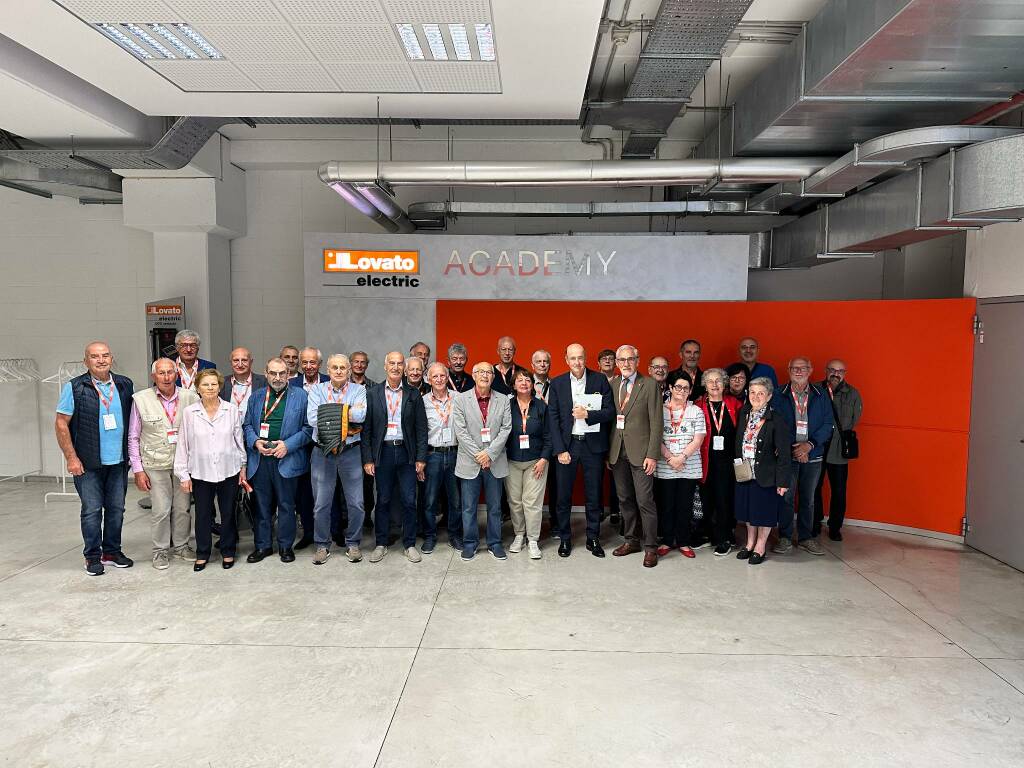 LOVATO Electric incontra i Maestri del Lavoro di Bergamo
