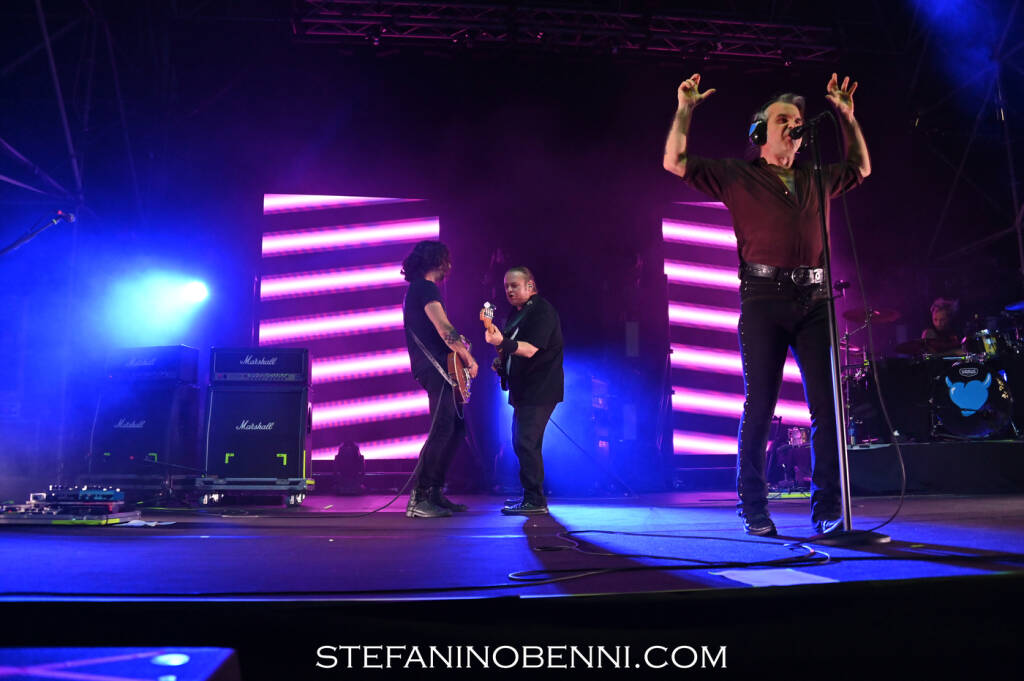 Piero Pelù in concerto a Bergamo - foto di Stefanino Benni