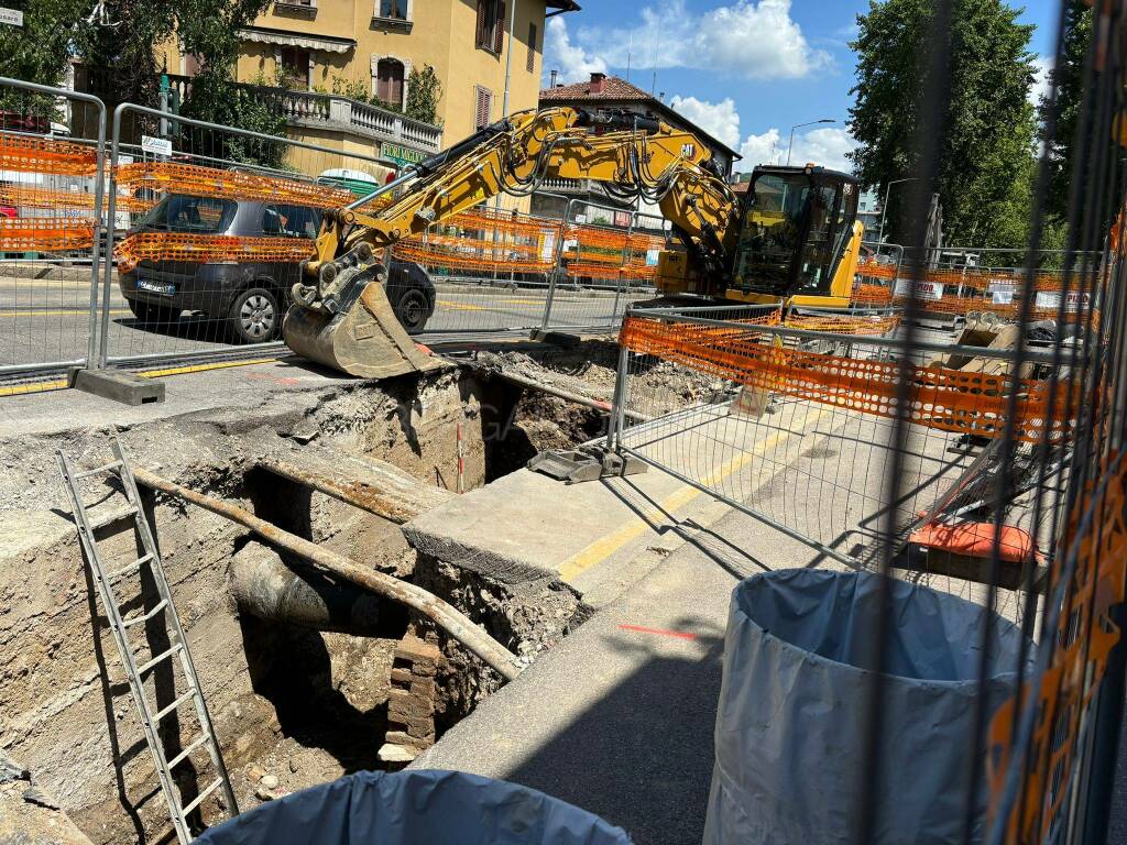 Cantiere Teb, riapre con un giorno d’anticipo viale Giulio Cesare