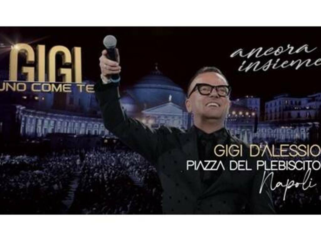 Gigi D'Alessio - Foto da Ufficio Stampa Rai