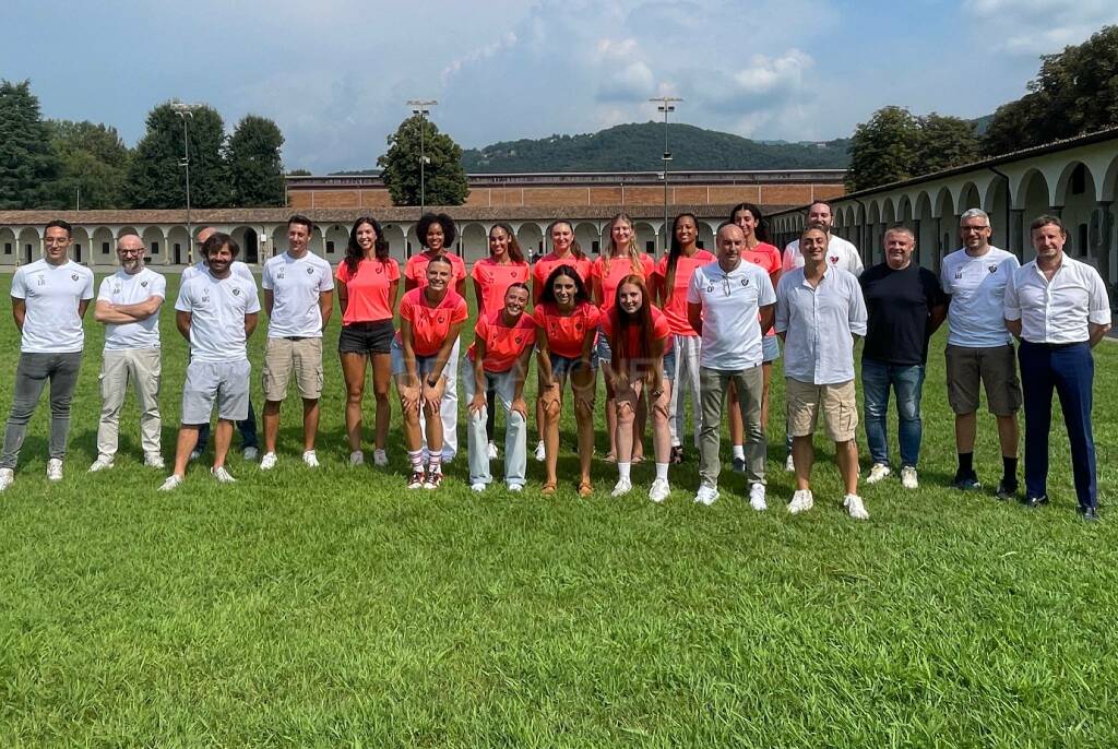 Volley Bergamo 1991, le foto del raduno al Lazzaretto