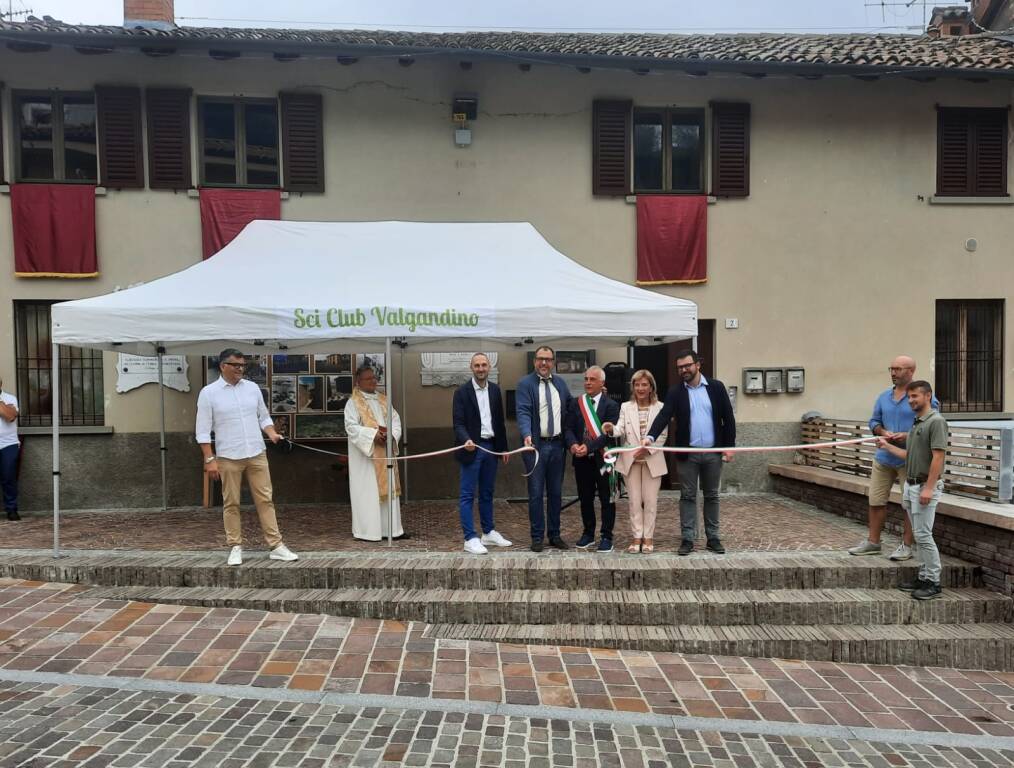 Un borgo più bello: inaugurati a Barzizza i lavori di riqualificazione della piazza