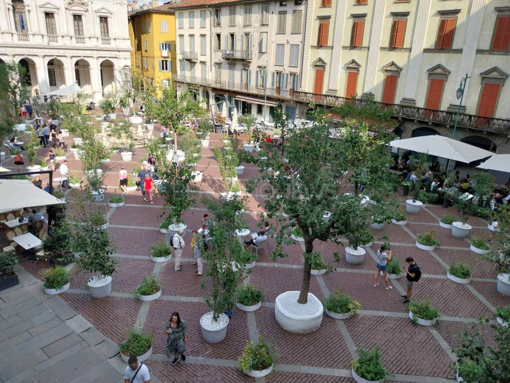 ‘I Maestri del Paesaggio’, torna la rassegna del verde: come sarà l’allestimento in Piazza Vecchia