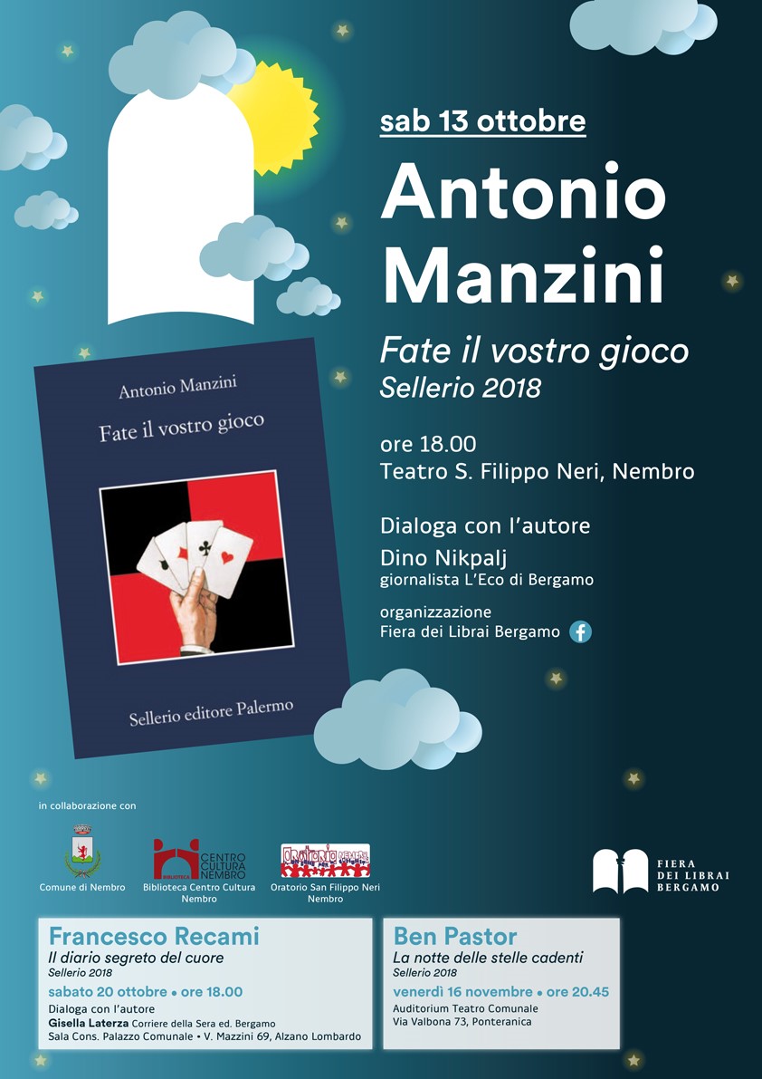 Fate il vostro gioco.: libro di Antonio Manzini